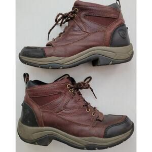 Ariat ATS Technology Womens Leather Hiking Trail Ankle Cordovan Size 7B 10004138
